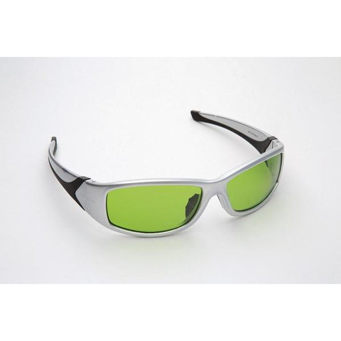 PAL3588DA - ProVision® Diode Alexandrite Design Laser Eyewear, Silver/Black Frame, Green Lens