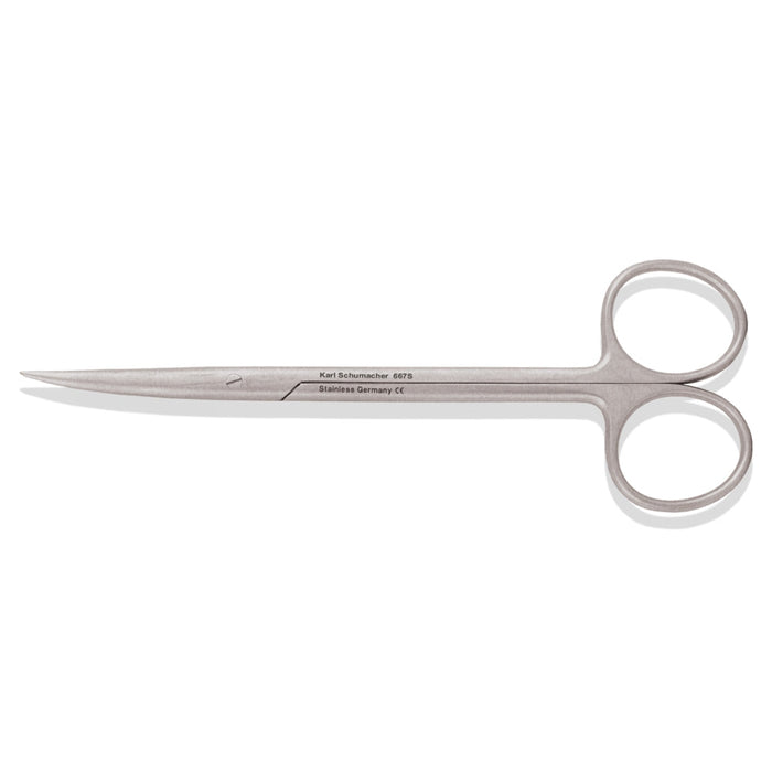 SCI0667S - Metzenbaum Scissors #667S, Curved, Pointed, 14.5cm