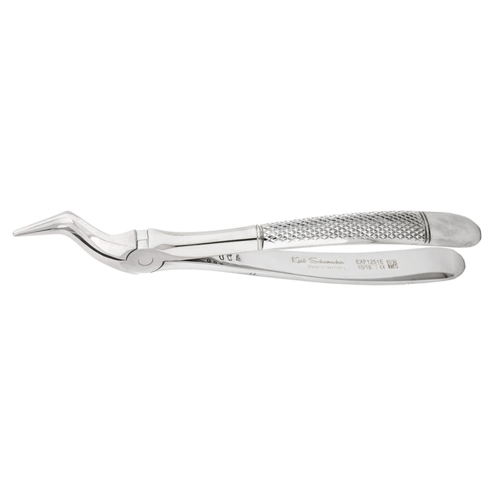EXF1251N - Upper Root Tip Forceps #1251N, Bayonet w/ Standard Tip