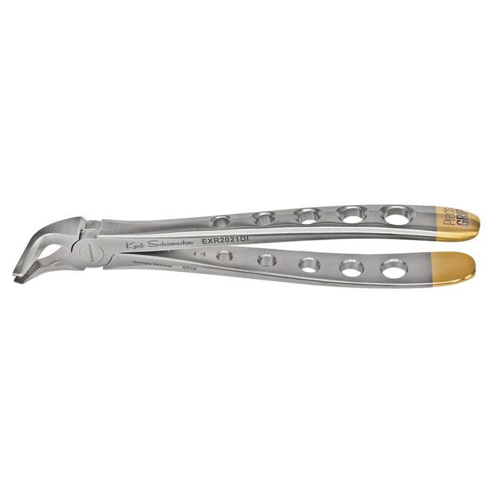 EXR2021DI - Lower Universal PrecisGrip Forceps #2021DI, Diamond Tips