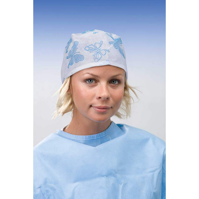 10.M0030.00 - Surgical Cap w/ Fixed Laces (Printings)