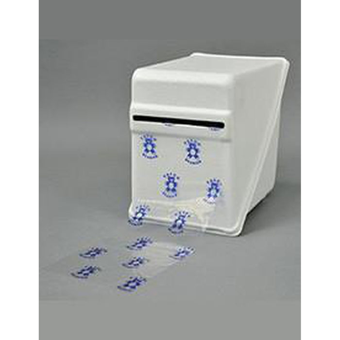 PAL1855 - White Poly Dispenser for 4in. x 6in. Barrier Film