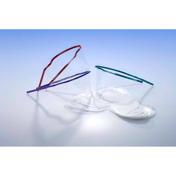 30.Z1025.00 - Protection eyewear with disposable visor: the package includes  3 supports and 20 visors