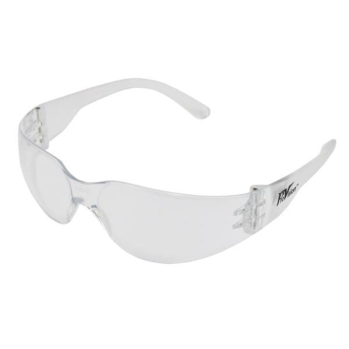 PAL3607C - ProVision® Mini Econo Wrap Eyewear, Clear Frame and Lens