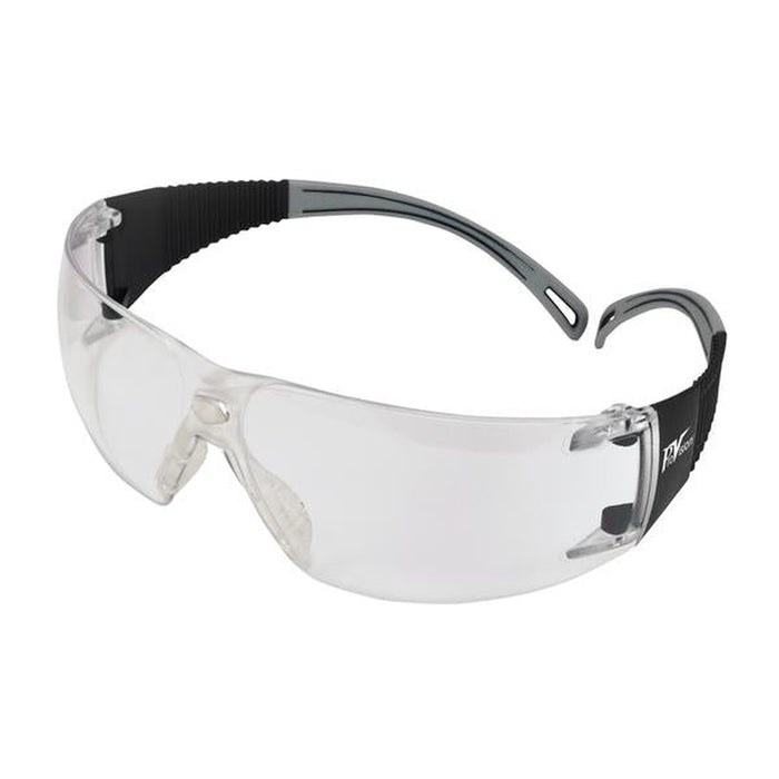 PAL3609GC - ProVision® Flexiwrap™, Black Frames / Gray Tips, Clear Lens