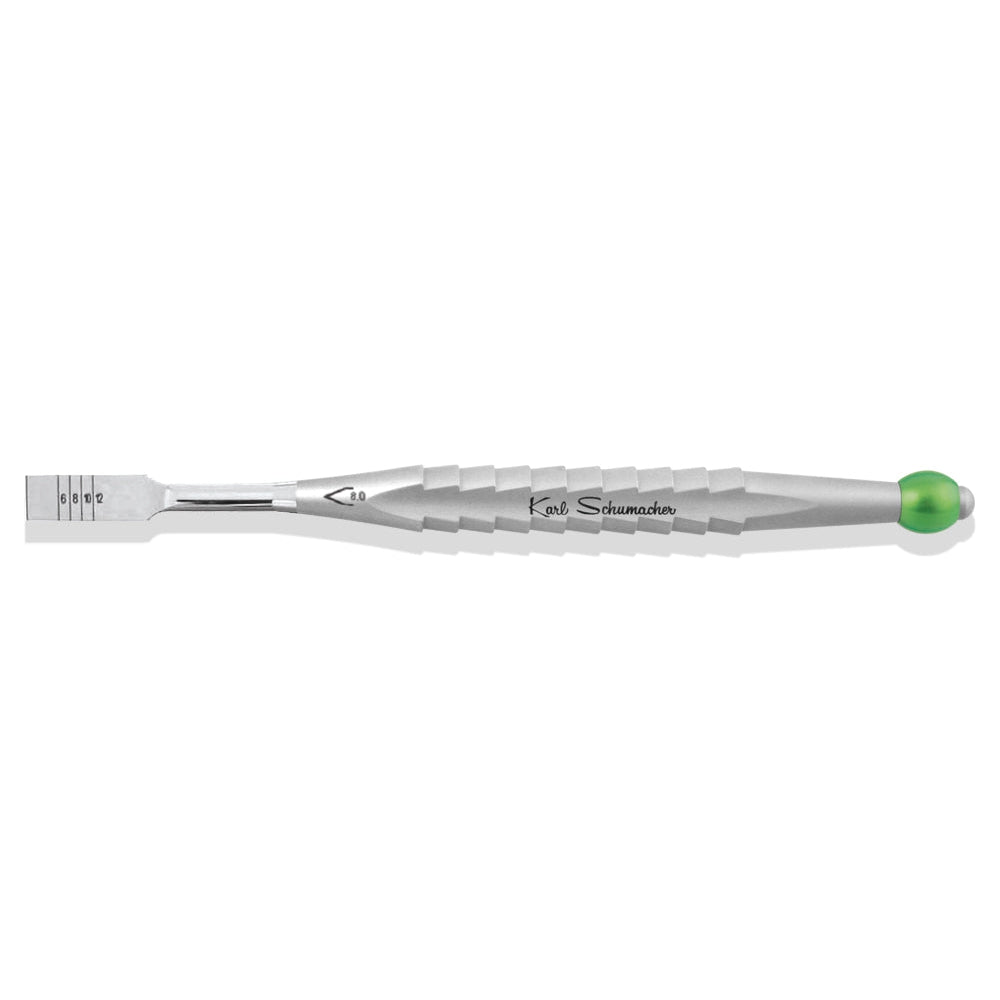 BCH0913 - Splitting Chisel #913, 8mm Wide, Graduated, Green — Karl ...