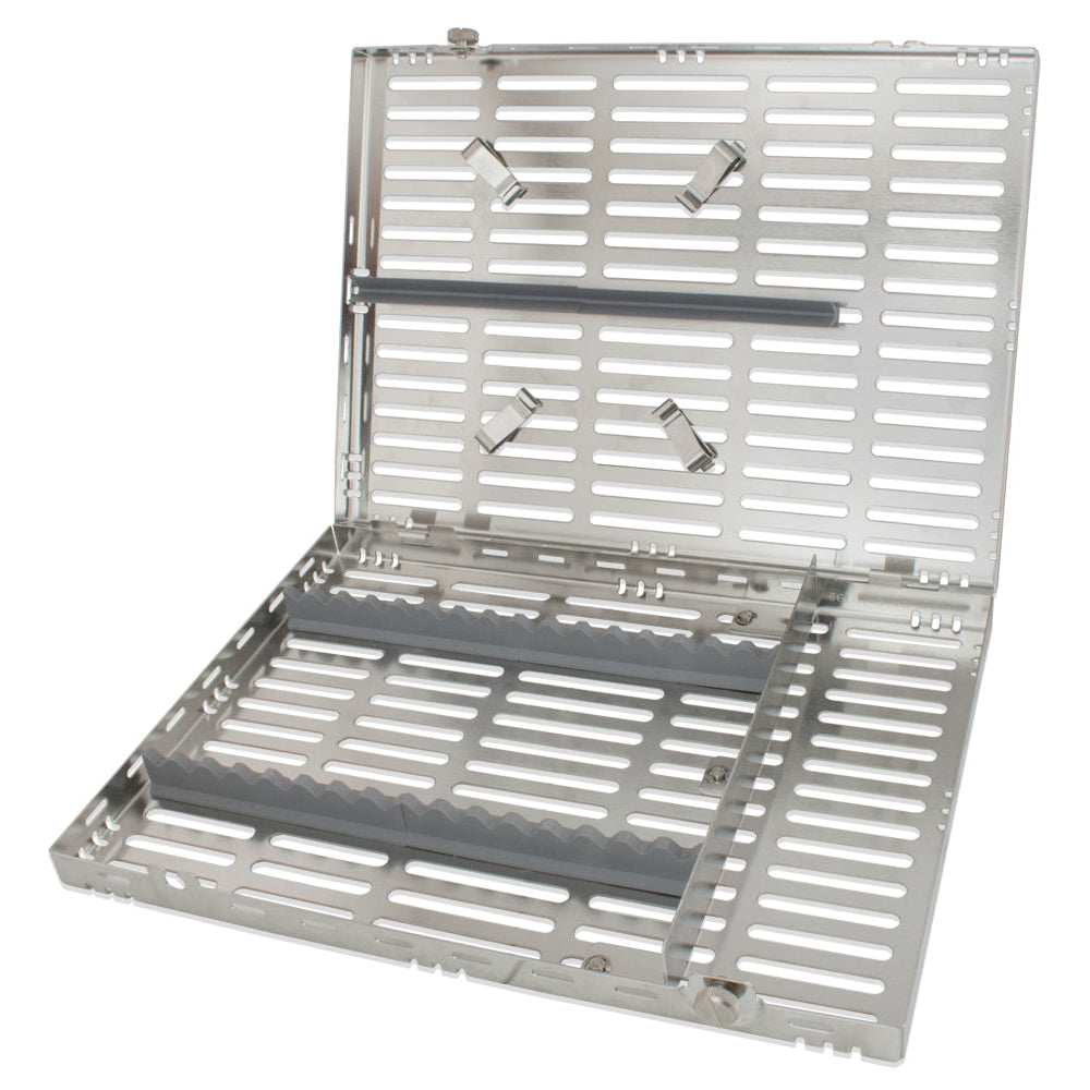 CAS6001 - Stainless Steel Cassette #6001, Large, Gray Inserts, 11 X 8 ...