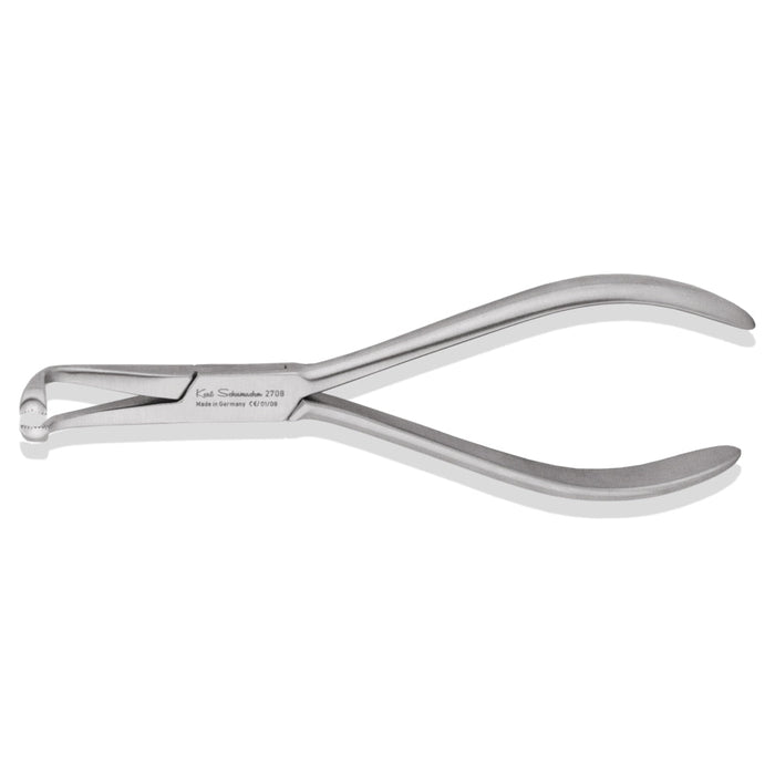 CRE2708 - Crown Removing Pliers #2708, Concave Heavy Serrated Jaws, for Temporaries, 14.5cm
