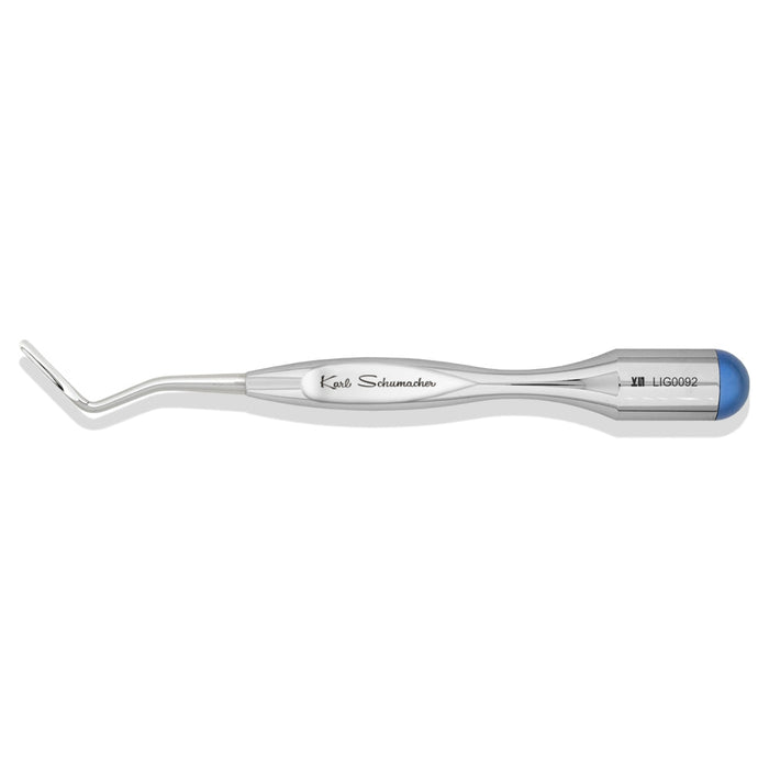 LUX0092 - Luxator #92, 2.5mm Angled Right, OS Handle, Blue