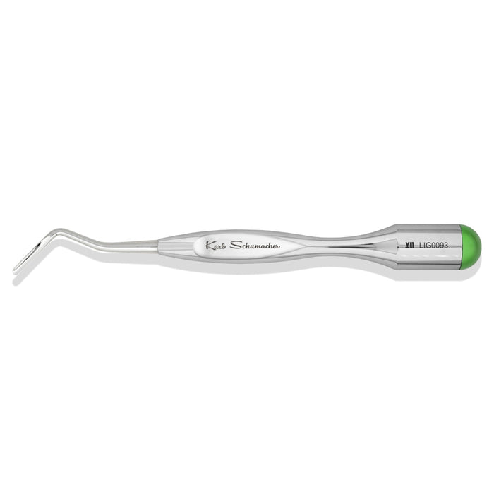 LUX0093 - Luxator #93, 2.5mm Angled Left, OS Handle, Green
