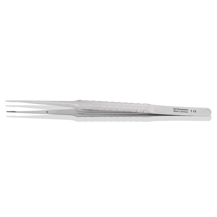 MTF0001 - Micro Cooley Forceps, Straight, Row Teeth, 17.5cm