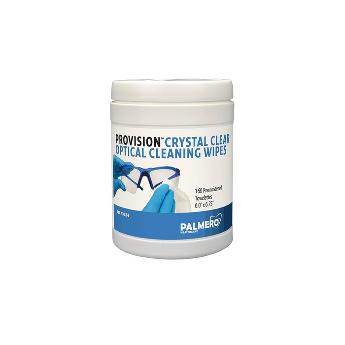 PAL3534 - ProVision® Crystal Clear Optical Cleaning Wipes, 160/ct