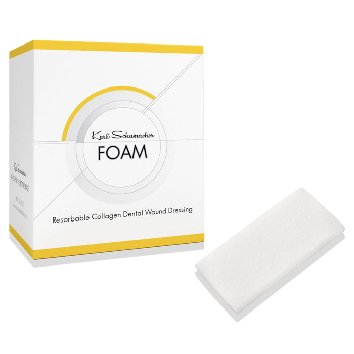 RCWF0001 - Foam - Collagen Wound Dressing 2cm x 4cm x 3mm, 10/Box