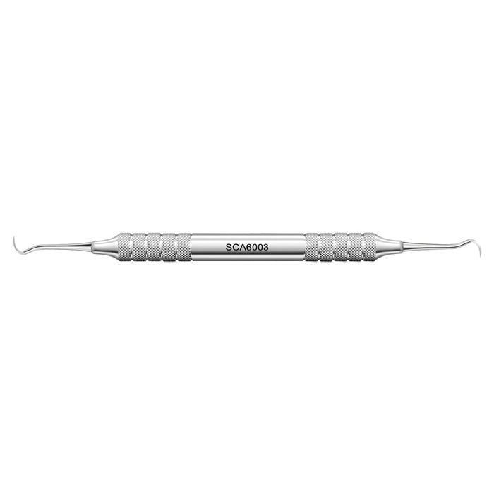 SCA6003 - Universal Posterior Sickle Scaler #3, Regular Blade, Slight Offset, (NE3), #6 Handle