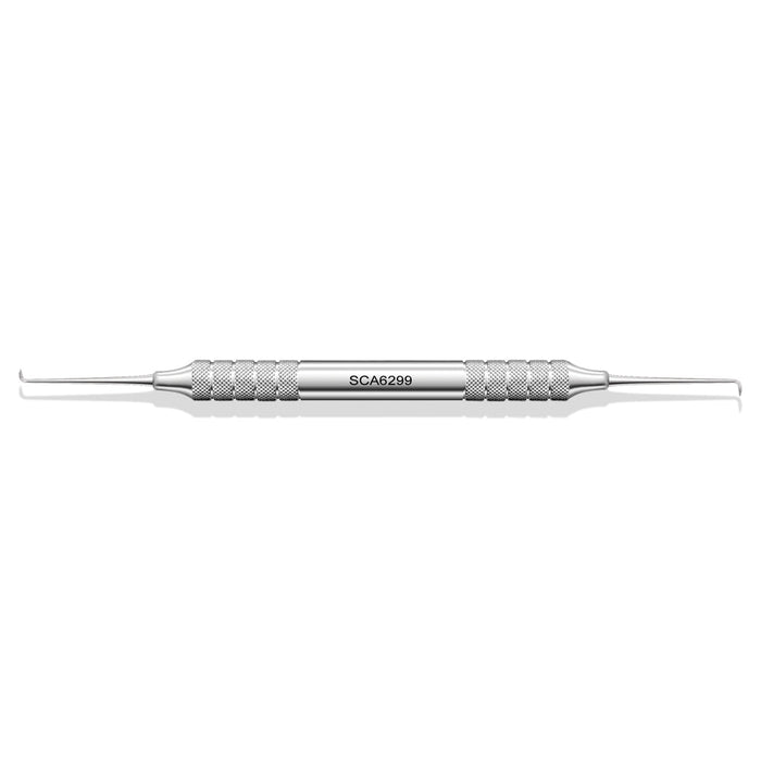 SCA6299 - Anterior Scaler #299, Short / Regular Straight Blade (Morse #O-OO), #6 Handle