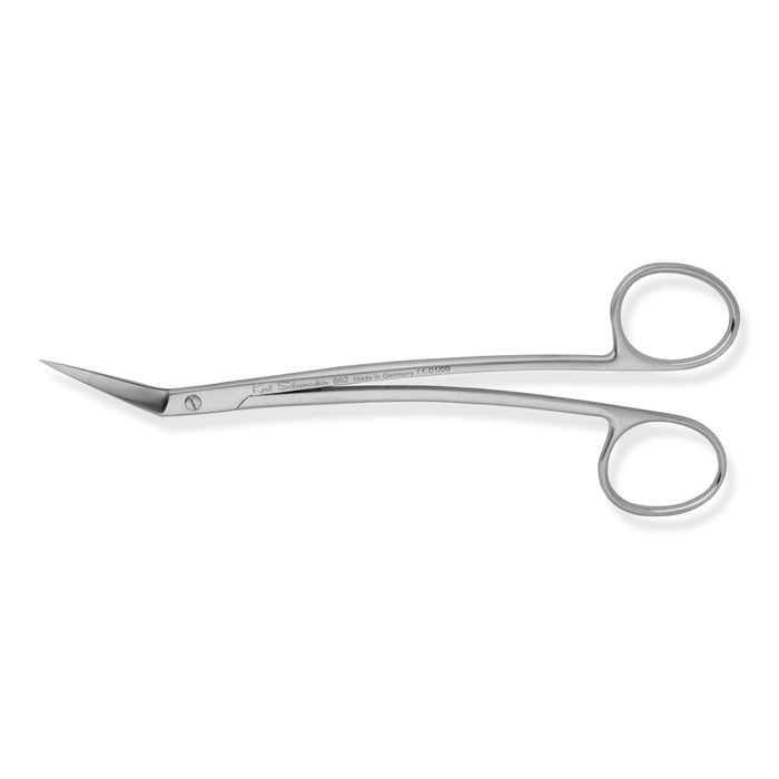 SCI0682 - Locklin Scissors #682, Open Handle, Angled, 16cm