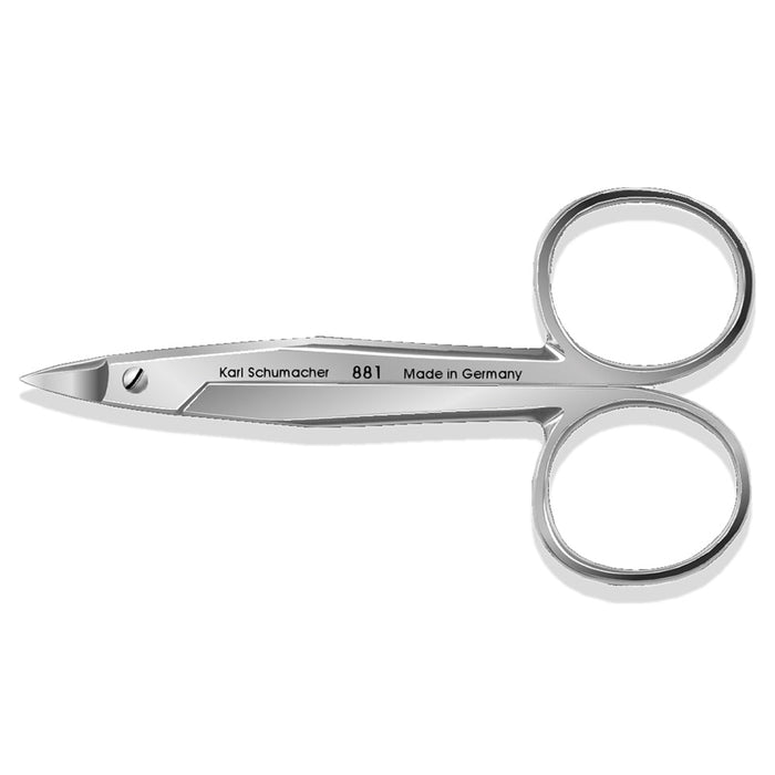SCI0881 - Pedo Crown Scissors #881, Heavy Curve, 9cm