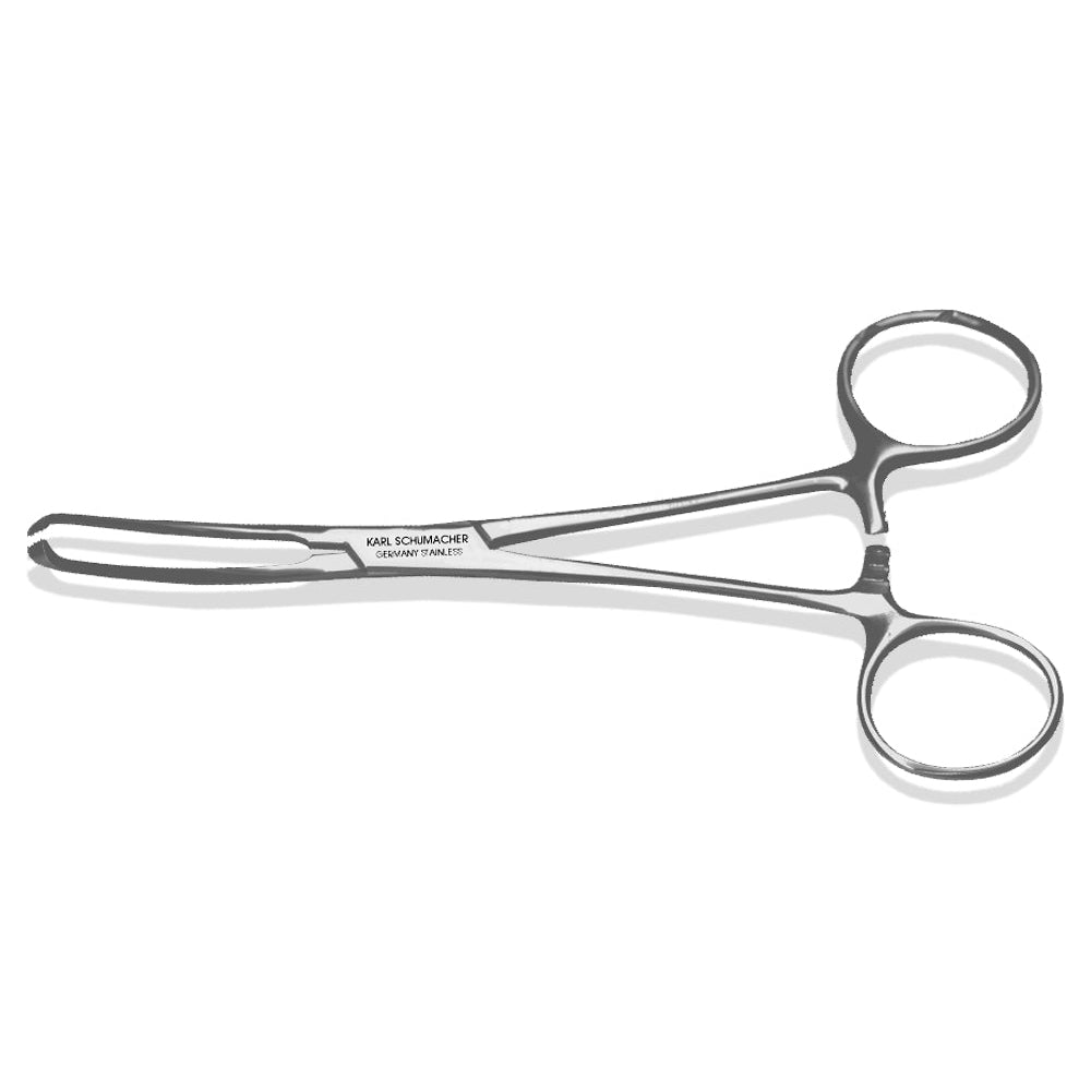 TIF0615 - Allis Tissue Forceps #615, Curved, 5mm Wide Tip, 4 X 5 Teeth ...