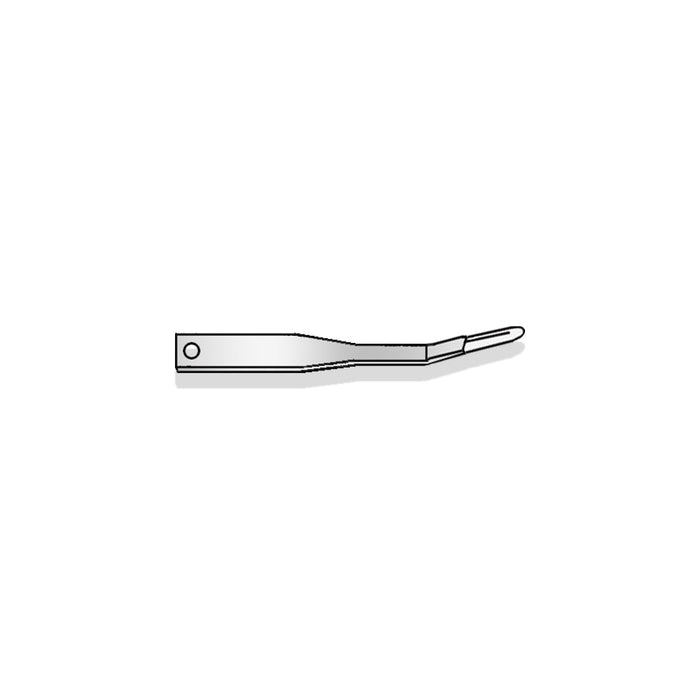 USM6910M - Micro Mini Blade Rounded Tip, Sharp Full Radius, Angled 10_, 6/Box